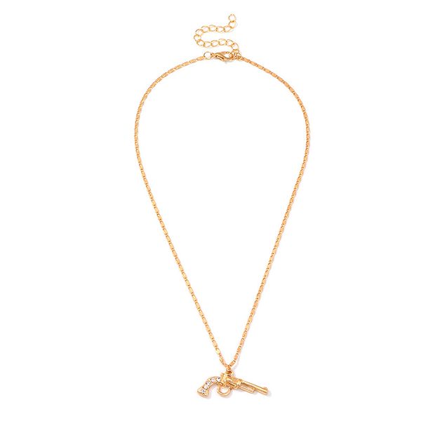 hiphop pistol golden pendant necklace for women fashion jewelry collares friend chains accessories aesthetics suspension xl10139, Silver
hiphop pistol golden pendant necklace for women fashion jewelry collares friend chains accessories aesthetics suspension xl10139, Silver