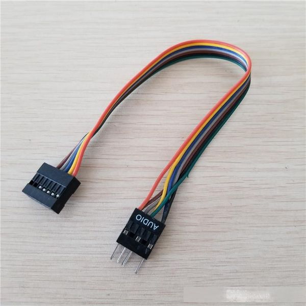 10pcs/lot 13pin to 9pin motherboard atx chassis power exrension cable front audio wire for lenovo
10pcs/lot 13pin to 9pin motherboard atx chassis power exrension cable front audio wire for lenovo