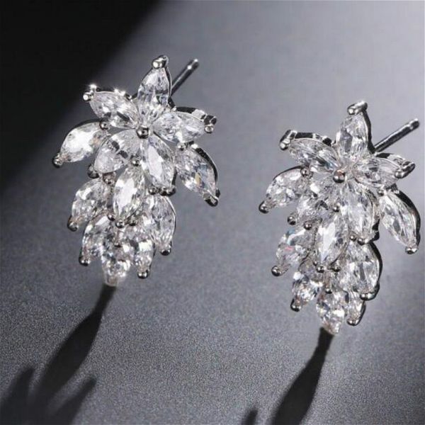 flower marquise stone cubic zirconia stud earrings grape shape trendy handmade jewelry gifts for women bridal engagement em1006, Golden;silver
flower marquise stone cubic zirconia stud earrings grape shape trendy handmade jewelry gifts for women bridal engagement em1006, Golden;silver