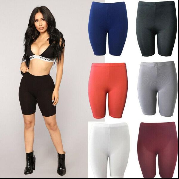 2020 new womens basic pure color stretch locomotive sports pants pure cotton trousers knee length, Black
2020 new womens basic pure color stretch locomotive sports pants pure cotton trousers knee length, Black
