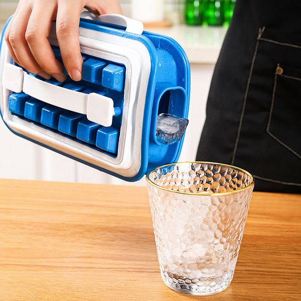 new folding portable grid ice cube maker ice cube tray storage cold kettle silicone ice mold for whiskey wine cocktail juice
new folding portable grid ice cube maker ice cube tray storage cold kettle silicone ice mold for whiskey wine cocktail juice