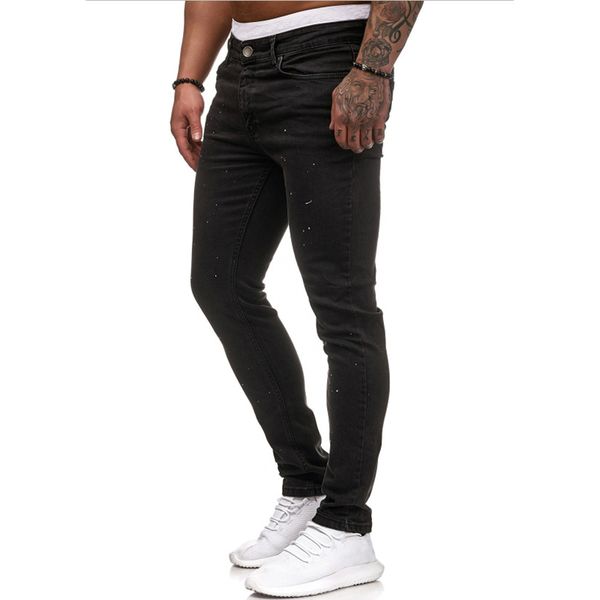 stretch motorcycle jeans men pencil denim trousers casual men fashion washed denim jeans hip-hop street slim fit, Blue
stretch motorcycle jeans men pencil denim trousers casual men fashion washed denim jeans hip-hop street slim fit, Blue