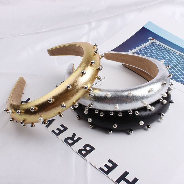 hair accessories fashion sponge women's metal color bead hairbands girl's wide headwear ins headbands sweet
hair accessories fashion sponge women's metal color bead hairbands girl's wide headwear ins headbands sweet
