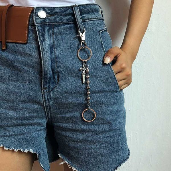 punk trousers hipster key chains punk street big ring key chain metal wallet belt chain pant keychain hip hop jewelry hot, Silver
punk trousers hipster key chains punk street big ring key chain metal wallet belt chain pant keychain hip hop jewelry hot, Silver