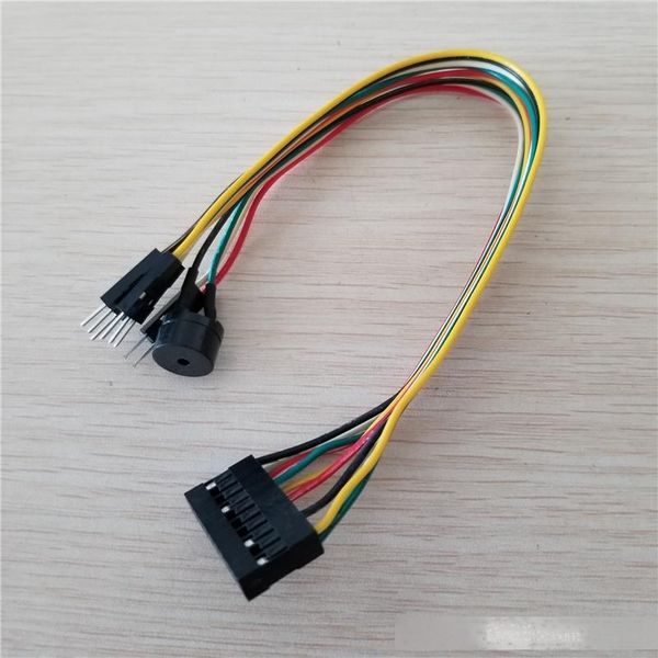 integration host speaker / reset & power switch / hdd led jumper line flat cable replace q-connector for mainboard pc diy
integration host speaker / reset & power switch / hdd led jumper line flat cable replace q-connector for mainboard pc diy
