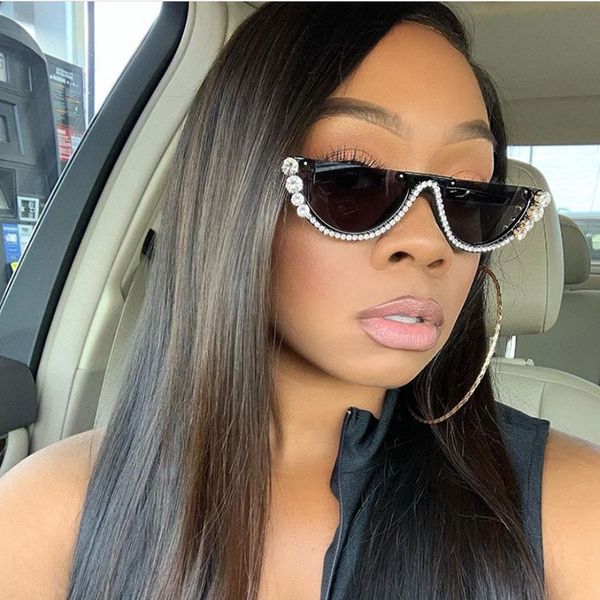 half frame cat eye diamond sunglasses women 2020 luxury retro brand designer eyewear candy colors lens sun glasses vu400 mirror, White;black
half frame cat eye diamond sunglasses women 2020 luxury retro brand designer eyewear candy colors lens sun glasses vu400 mirror, White;black