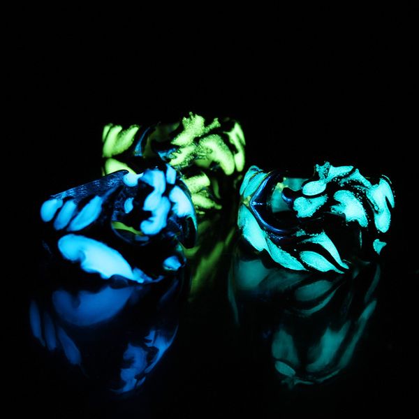 luminous dragon rings for men women punk rings glow in the dark ring adjustable ring jewelry size finger ringe, Golden;silver
luminous dragon rings for men women punk rings glow in the dark ring adjustable ring jewelry size finger ringe, Golden;silver