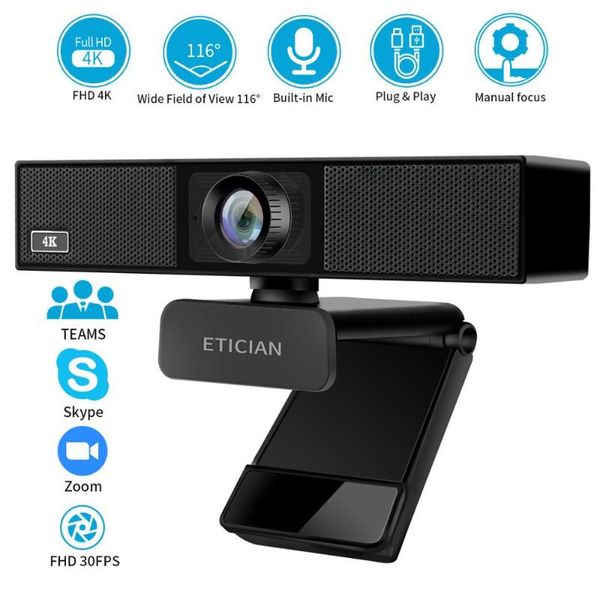 etican e1 webcam 4k usb full hd web camera with microphone cam for mac lapcomputer youtube video live streaming android tv
etican e1 webcam 4k usb full hd web camera with microphone cam for mac lapcomputer youtube video live streaming android tv