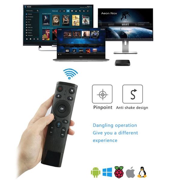 q5 air mouse voice remote control for android tv box wireless 2.4g gyro sensing remote control with usb receiver
q5 air mouse voice remote control for android tv box wireless 2.4g gyro sensing remote control with usb receiver