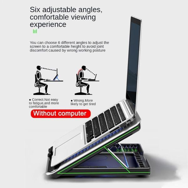 portable lapcooler two usb 18 inch large size lapcooling for notebook adjustable speed/height pads stand r0d1
portable lapcooler two usb 18 inch large size lapcooling for notebook adjustable speed/height pads stand r0d1