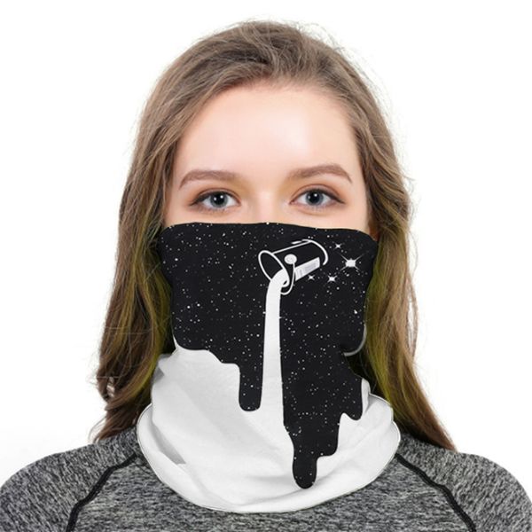 black and white vertigo hypnotic men's face cover neck anti-dust balaclava headband half face funny space fashion scarf, Blue;gray
black and white vertigo hypnotic men's face cover neck anti-dust balaclava headband half face funny space fashion scarf, Blue;gray