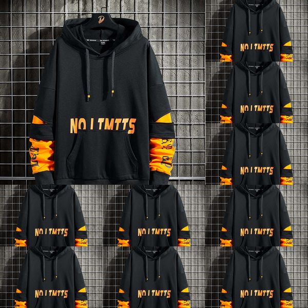 men's 2020 new casual hooded spring and autumn fashion plus plus size fat hoodie hoodie hoodie5czr6, Black
men's 2020 new casual hooded spring and autumn fashion plus plus size fat hoodie hoodie hoodie5czr6, Black