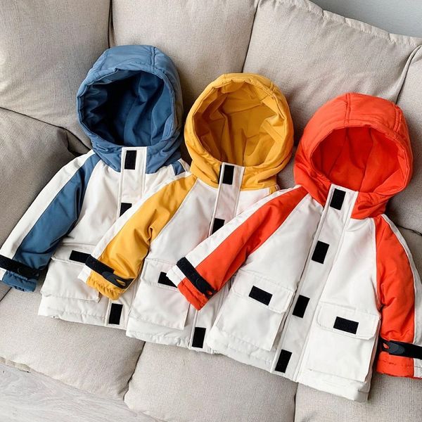 autumn and winter boys wool jackets plus velvet thickening children's warm hooded jacket girls kg-450, Blue;gray
autumn and winter boys wool jackets plus velvet thickening children's warm hooded jacket girls kg-450, Blue;gray