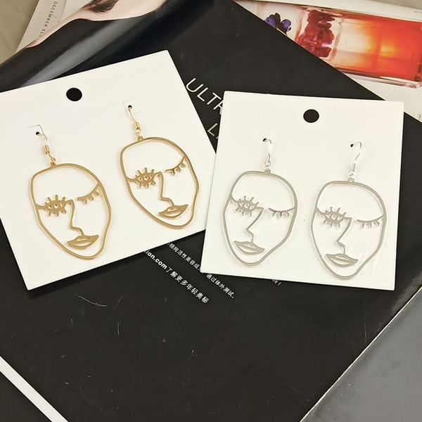 timlee e170 new personality exaggeration face outline alloy drop earrings,fashion accessories wholesale, Silver
timlee e170 new personality exaggeration face outline alloy drop earrings,fashion accessories wholesale, Silver