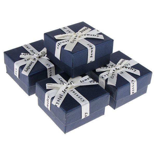 5 pieces cute small square box with ribbon bowknot jewelry gift for wedding christmas birthday, Black;white
5 pieces cute small square box with ribbon bowknot jewelry gift for wedding christmas birthday, Black;white