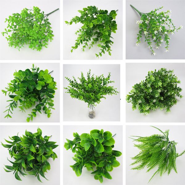 22 styles artificial plants eucalyptus grass plastic ferns green leaves fake flower plant wedding home decoration table decors
22 styles artificial plants eucalyptus grass plastic ferns green leaves fake flower plant wedding home decoration table decors