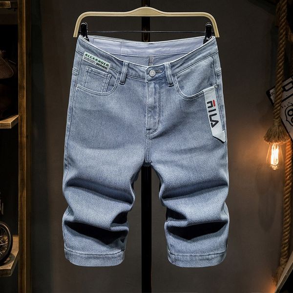 summer thin trendy br and shorts and light color five-point denim shorts men's straight jeans men's jeans mid-length pants 58hwa, Blue
summer thin trendy br and shorts and light color five-point denim shorts men's straight jeans men's jeans mid-length pants 58hwa, Blue