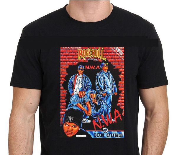 n.w.a ice cube straight outta compton comic art men's black t-shirt size s-3xl cotton t-shirt fashion t shirt ing
n.w.a ice cube straight outta compton comic art men's black t-shirt size s-3xl cotton t-shirt fashion t shirt ing
