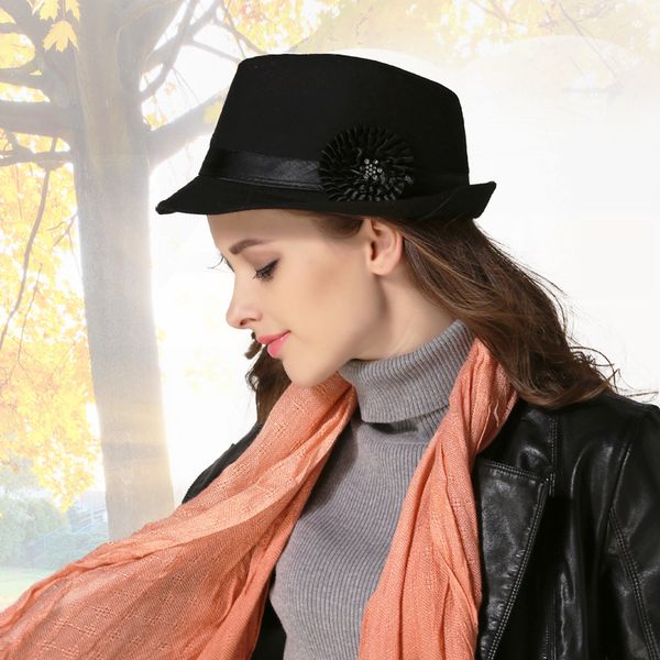 женщины шерстяной fedoras hat широкий брим войлок cap для дам элегантный регулируемая крышка джаза открытый теплый fedora шапо femme hat, Blue;gray
женщины шерстяной fedoras hat широкий брим войлок cap для дам элегантный регулируемая крышка джаза открытый теплый fedora шапо femme hat, Blue;gray