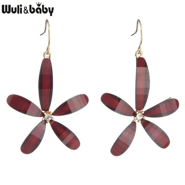 dangle & chandelier wuli&baby 3-color flower drop earrings women korean style fashion, Silver
dangle & chandelier wuli&baby 3-color flower drop earrings women korean style fashion, Silver