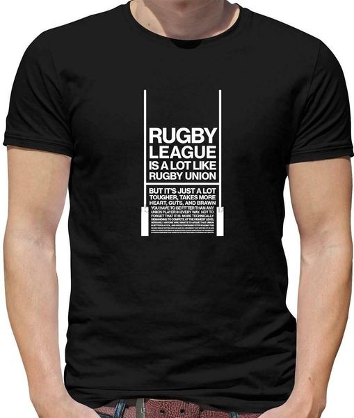 rugby league better than union mens t-shirt - england - six nations - 6 nations
rugby league better than union mens t-shirt - england - six nations - 6 nations