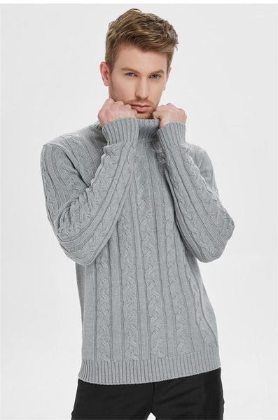 male grey pullover straight casual homme clothing autumn and winter mens sweaters striped solid turtle neck, White;black
male grey pullover straight casual homme clothing autumn and winter mens sweaters striped solid turtle neck, White;black