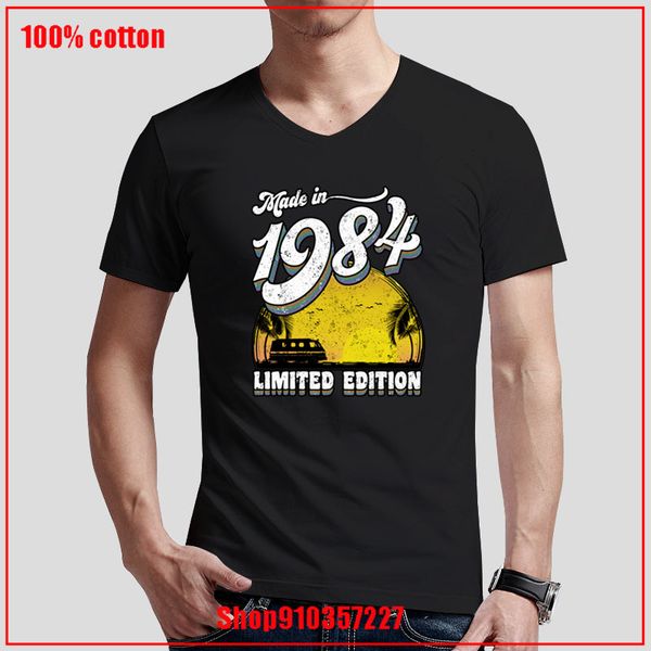 made in 1984 v-neck t-shirt casual shirts printed shirt male new trendy tshirt fashion brands comfortable all cotton tees
made in 1984 v-neck t-shirt casual shirts printed shirt male new trendy tshirt fashion brands comfortable all cotton tees