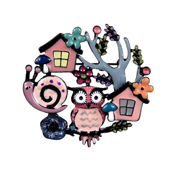 brooch of selling vintage enamel pin cartoon owl brooches and pins for women kids funny jewelry accessories brooch, Gray
brooch of selling vintage enamel pin cartoon owl brooches and pins for women kids funny jewelry accessories brooch, Gray