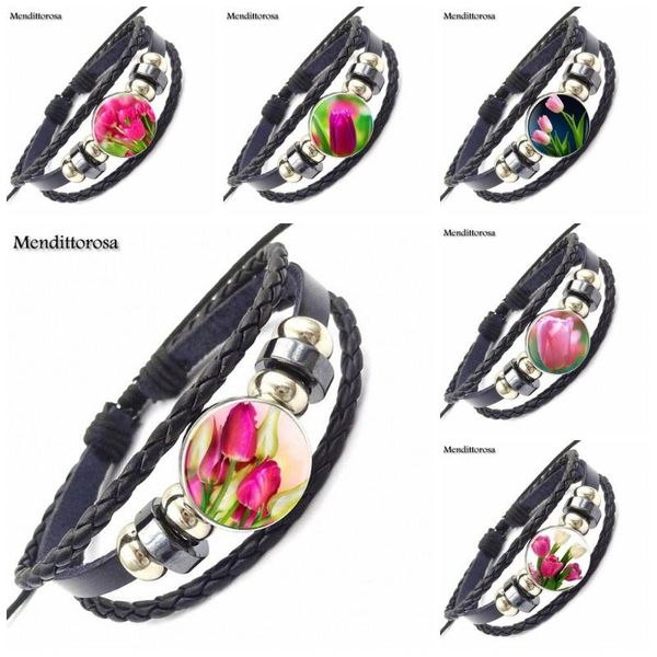charm bracelets ej glaze pink tulip for schoolgirl maxi fashion jewelry with glass cabochon black leather bracelet bangle, Golden;silver
charm bracelets ej glaze pink tulip for schoolgirl maxi fashion jewelry with glass cabochon black leather bracelet bangle, Golden;silver