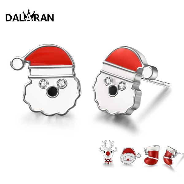 dalaran 925 silver stud earrings sterling silver santa claus christmas boots prevent allergy for women exquisite jewelry gift, Golden;silver
dalaran 925 silver stud earrings sterling silver santa claus christmas boots prevent allergy for women exquisite jewelry gift, Golden;silver