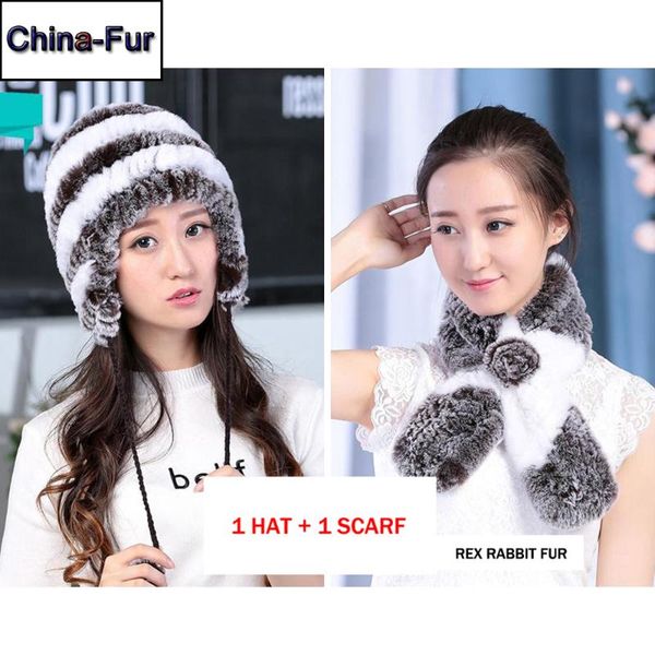 2020 women real natural rex fur hat winter rex fur scarf knitted protect ears real cap and scarf, Blue;gray
2020 women real natural rex fur hat winter rex fur scarf knitted protect ears real cap and scarf, Blue;gray