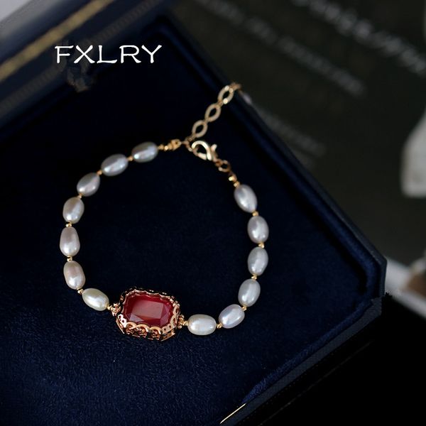 charm bracelets fxlry elegant handmade fashion natural pearl original design geometric bracelet for women jewelry, Golden;silver
charm bracelets fxlry elegant handmade fashion natural pearl original design geometric bracelet for women jewelry, Golden;silver