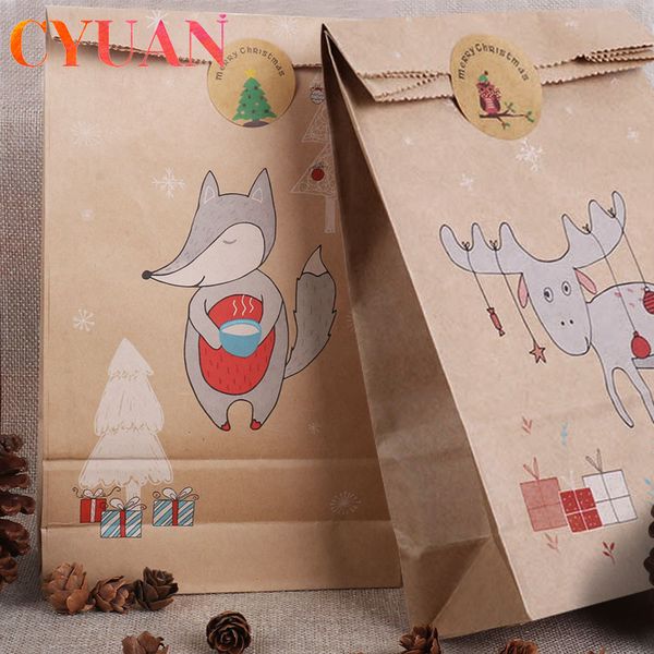 gift wrap 13pcs christmas bags treat kids or guests bag with tree sticker candy packing noel decoration merry xmas natal
gift wrap 13pcs christmas bags treat kids or guests bag with tree sticker candy packing noel decoration merry xmas natal