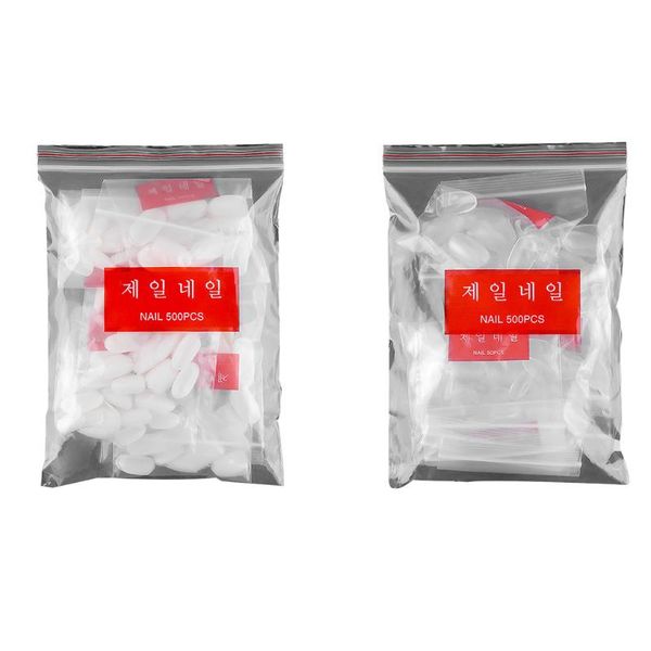 false nails 500pcs short oval fake fingernails natural transparent full cover nail art tips accessory, Red;gold
false nails 500pcs short oval fake fingernails natural transparent full cover nail art tips accessory, Red;gold