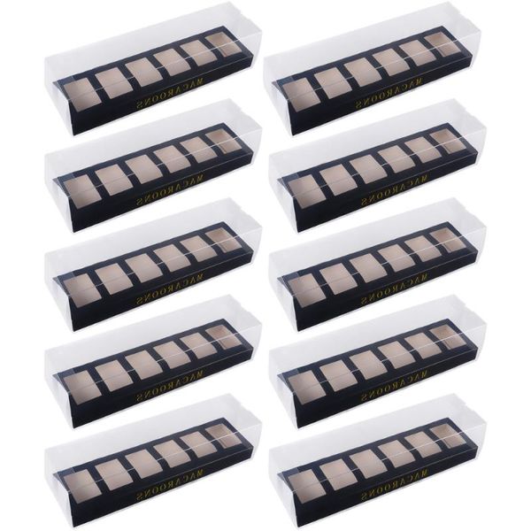 10pcs plastic macaroon packing box plastic diy packing box package for candy cookies
10pcs plastic macaroon packing box plastic diy packing box package for candy cookies