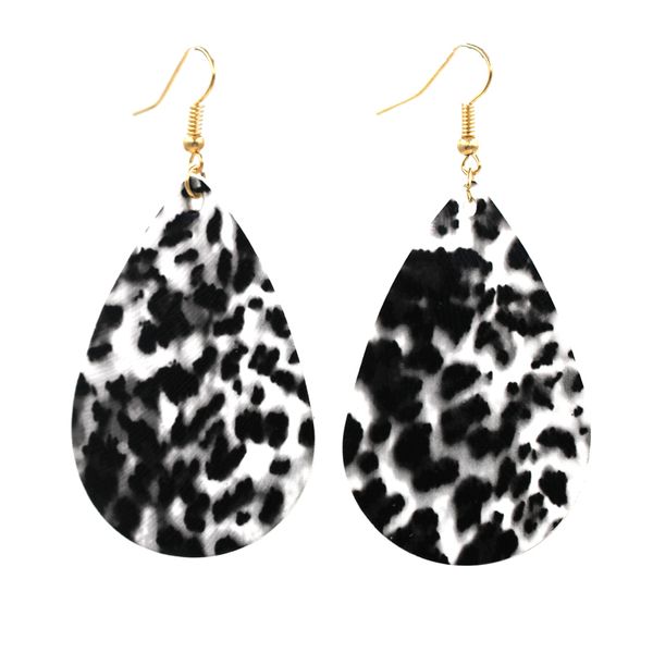 2020 selling big water drop leopard print double side snake skin print dangle earrings super light pu leather drop earrings, Silver
2020 selling big water drop leopard print double side snake skin print dangle earrings super light pu leather drop earrings, Silver