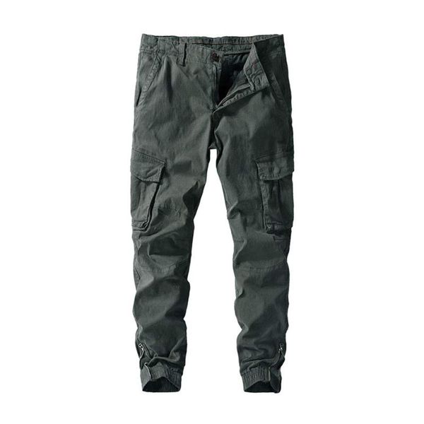 men's pants fashion jeans trousers casual cotton trendy brand tie foot multi pocket overalls for men sport, Black
men's pants fashion jeans trousers casual cotton trendy brand tie foot multi pocket overalls for men sport, Black
