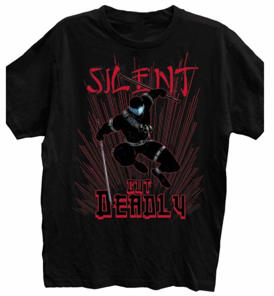 gi joe silent but deadly black t-shirt