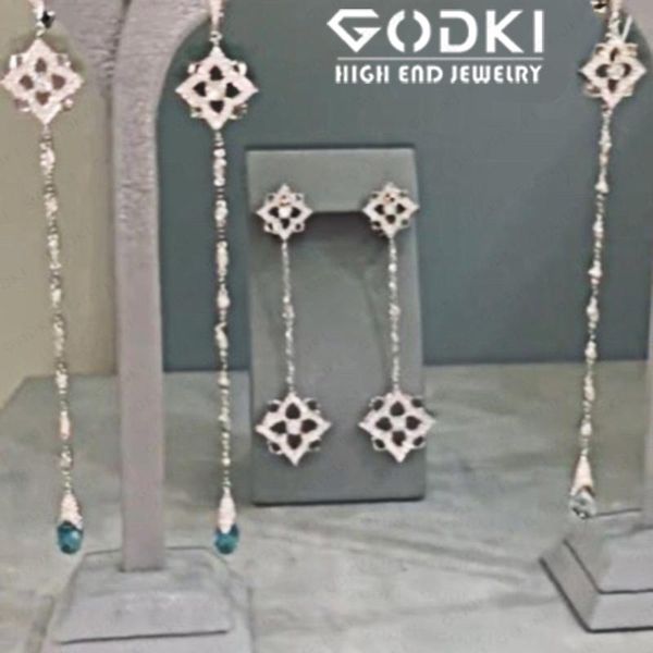 dangle & chandelier godki trendy fireworks earrings for women wedding cubic zirconia dubai bridal earring party jewelry 2021, Silver
dangle & chandelier godki trendy fireworks earrings for women wedding cubic zirconia dubai bridal earring party jewelry 2021, Silver