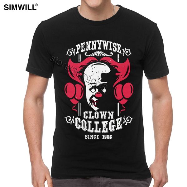 it pennywise clown college t shirt men short sleeve cotton movie t-shirt stephen king horror characters tee streetwear tshirt
it pennywise clown college t shirt men short sleeve cotton movie t-shirt stephen king horror characters tee streetwear tshirt