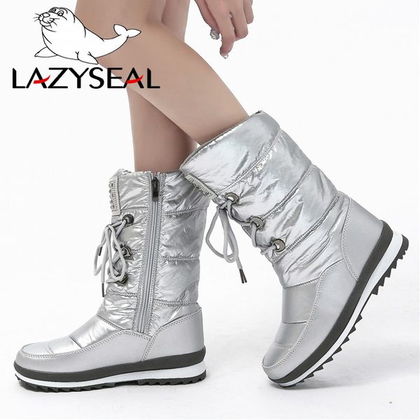 lazyseal mid-calf winter boots women high warm women snow boots plush warm shoes plus size 41 bling metal zip shoes female, Black
lazyseal mid-calf winter boots women high warm women snow boots plush warm shoes plus size 41 bling metal zip shoes female, Black