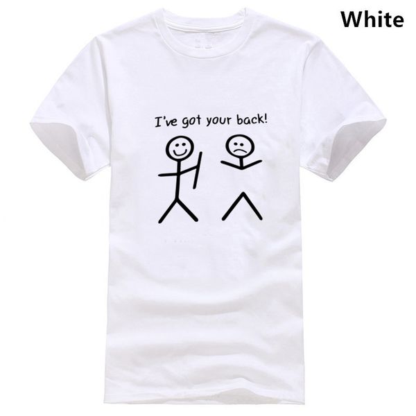 fu0120a summer men's short sleeve o-neck t shirt casual streetwear tee i have got your back funny print t-shirt
fu0120a summer men's short sleeve o-neck t shirt casual streetwear tee i have got your back funny print t-shirt