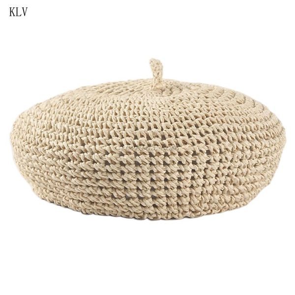 charm lady spring summer beret straw retro literary solid color painter hat fashion women cap, Blue;gray
charm lady spring summer beret straw retro literary solid color painter hat fashion women cap, Blue;gray
