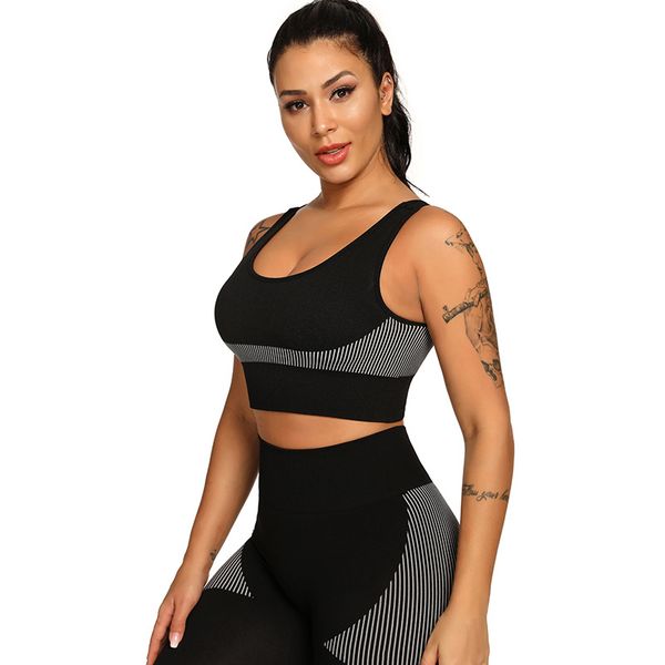 gym clothing normov seamless sports bra fitness push up padded high impact women yoga vest crop, White;black
gym clothing normov seamless sports bra fitness push up padded high impact women yoga vest crop, White;black