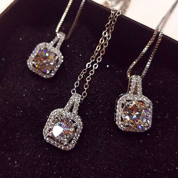 luxury female crystal white zircon stone necklace cute fashion wedding jewelry silver color choker necklaces for women
luxury female crystal white zircon stone necklace cute fashion wedding jewelry silver color choker necklaces for women
