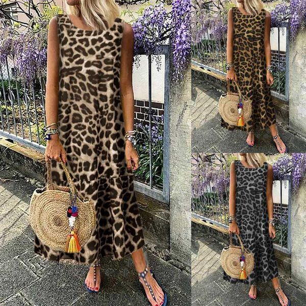 pleated dress famale casual designer clothing womens summer leopard sleeveless dress round neck fashion loose, Black;gray
pleated dress famale casual designer clothing womens summer leopard sleeveless dress round neck fashion loose, Black;gray