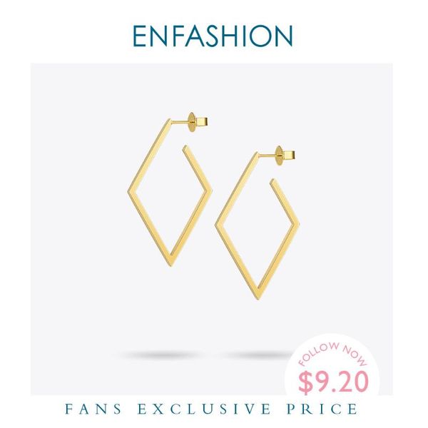 enfashion jewelry geometric small rhombus earrings gold color stainless steel long drop earrings for women earings eb171036, Silver
enfashion jewelry geometric small rhombus earrings gold color stainless steel long drop earrings for women earings eb171036, Silver