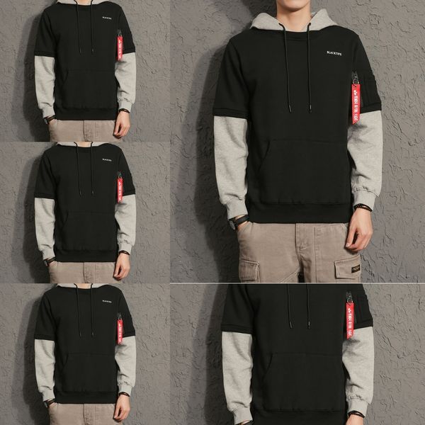 мужской свитер 2020 новый осенний круглый шею с капюшоном пальто top sweatercoat sweatertrendy бренд сшивание студент тонкий верхний texnp, Black
мужской свитер 2020 новый осенний круглый шею с капюшоном пальто top sweatercoat sweatertrendy бренд сшивание студент тонкий верхний texnp, Black
