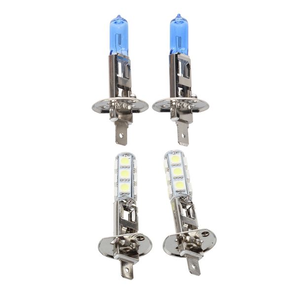 2 xh1 xenon hid super white headlight bulbs bulb car & 2 pcs auto light headlight lamp h1 white 13 smd led chips
2 xh1 xenon hid super white headlight bulbs bulb car & 2 pcs auto light headlight lamp h1 white 13 smd led chips