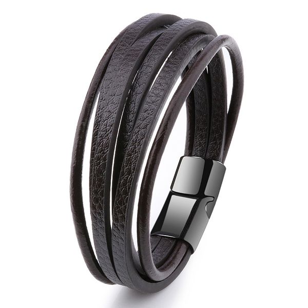 charm bracelets bracelet men multilayer leather bangles magnetic-clasp cowhide braided multi layer wrap trendy classic jewelry, Golden;silver
charm bracelets bracelet men multilayer leather bangles magnetic-clasp cowhide braided multi layer wrap trendy classic jewelry, Golden;silver